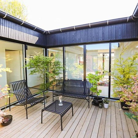 Modern Architecture Atrium House Villa København Ngoại thất bức ảnh